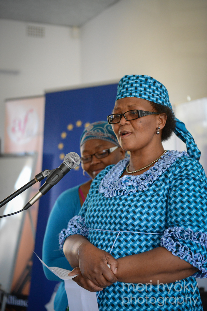 Liepollo Rantekoa's Mother at the Opening